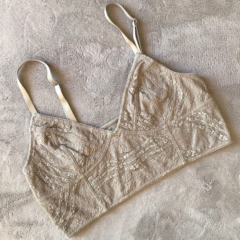 Free People Long Line Bralette